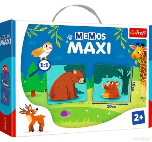 Memos Maxi Zwierzęta i ich dzieci [GRA]