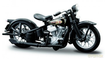 Model metalowy motocykl HD 1936 EL Knucklehead 1/24