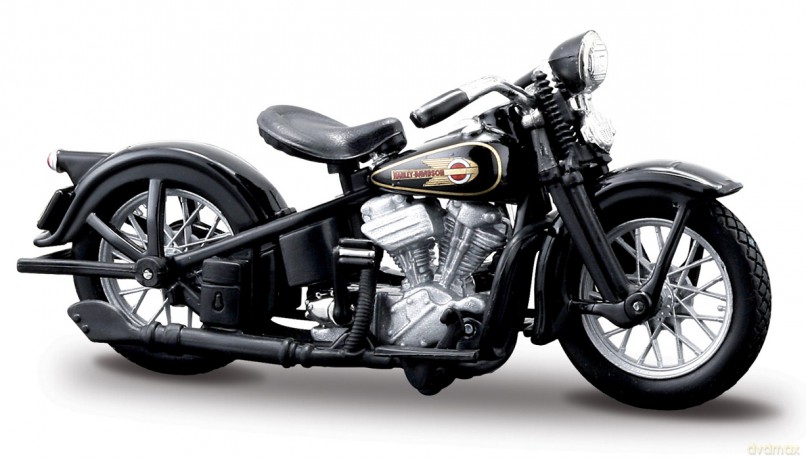 Model metalowy motocykl HD 1936 EL Knucklehead 1/24