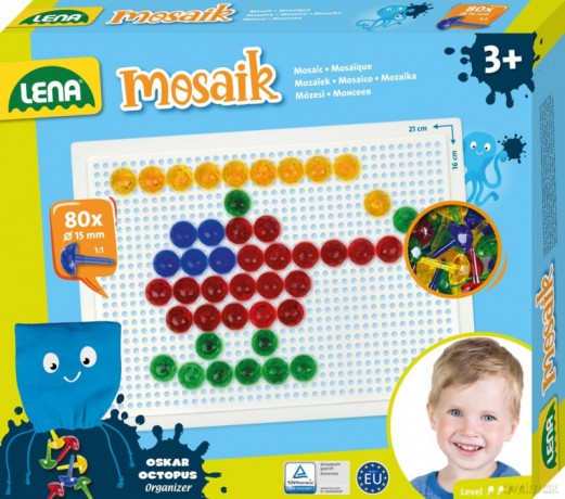 Mozaika transparentna 80 el.