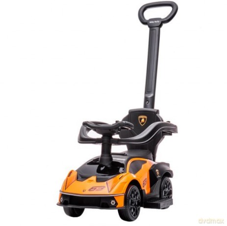 Pojazd z rączką Lamborghini Essenza SC V12 pomarańczowy