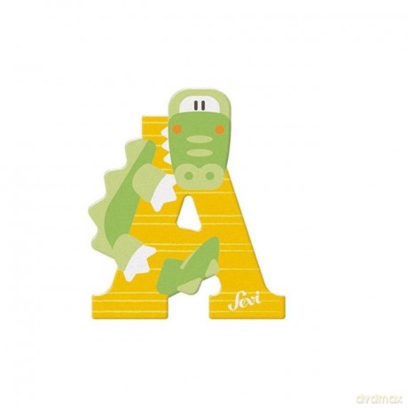Litera A Alligator Zestaw zwierzęcy