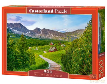 CASTORLAND 500 el. Trail in Tatras, Poland [PUZZLE]