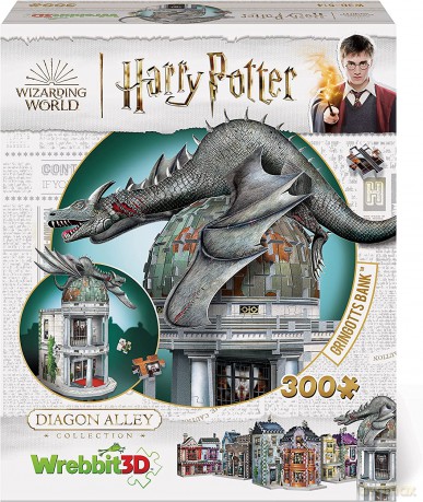 Wrebbit 3D puzzle Harry Potter Bank Gringotta 300 el [GRA]