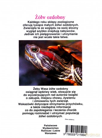 Żółw ozdobny - Manfred Rogner [KSIĄŻKA]