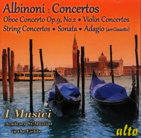 I Musici + Academy St.Martins: Albinoni: Concertos. Sonatas Plus Adagio [CD]