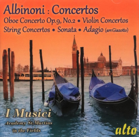 I Musici + Academy St.Martins: Albinoni: Concertos. Sonatas Plus Adagio [CD]