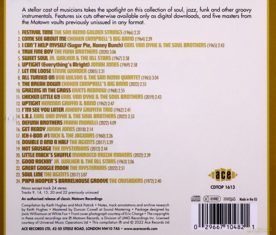 All Turned On! Motown Instrumentals 1960-1972 [CD]