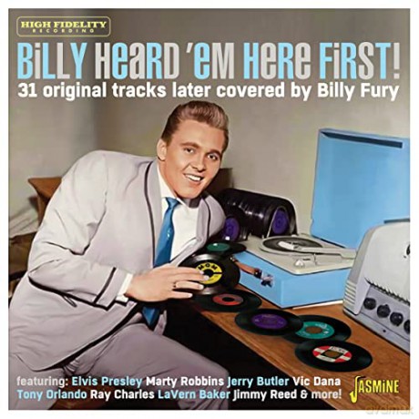 Billy Heard Em Here First! 31 Original Tracks Later Covered By Billy Fury [CD]