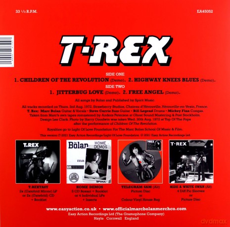 T. Rex: Children Of The Revolution E.P [Winyl]