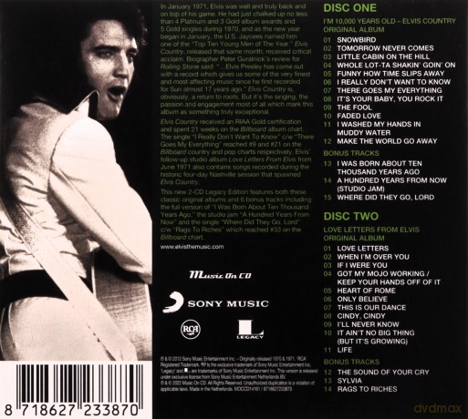 Elvis Presley: Elvis Country [2CD]