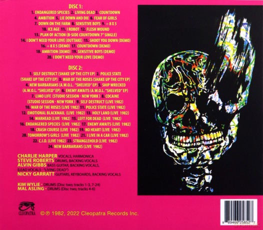 Uk Subs: Endangered Species [2CD]