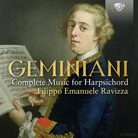 Filippo Emanuele Ravizza: Geminiani: Complete Music For Harpsichord [3CD]