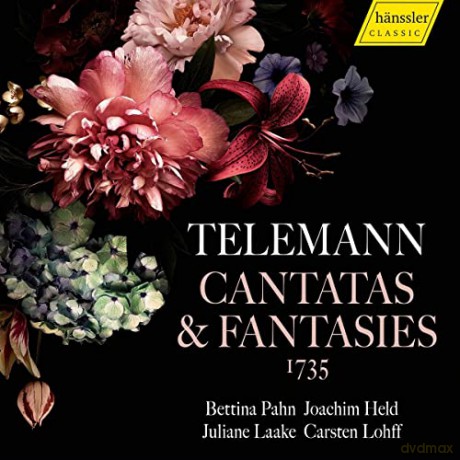 Pahn & Held & Laake & Lohff: Georg Philipp Telemann: Cantatas & Fantasies [CD]