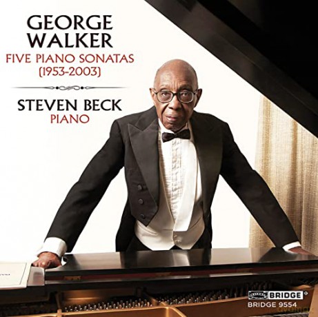 Steven Beck: George Walker: Five Piano Sonatas [CD]
