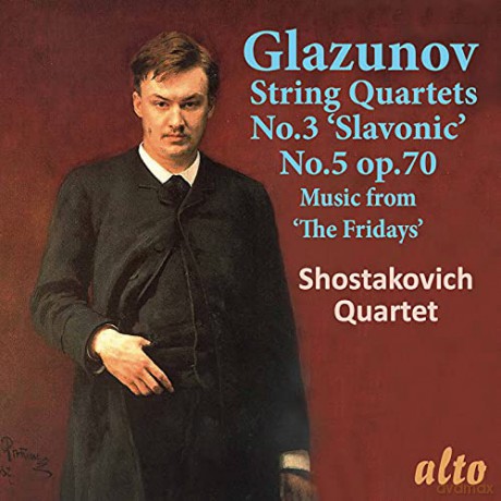 Shostakovich Quartet: Glazunov: String Quartets No.3 Slavonic. No.5. Fridays Music [CD]