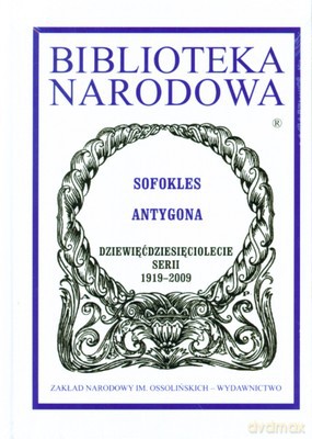 Antygona (twarda) - Sofokles [KSIĄŻKA]