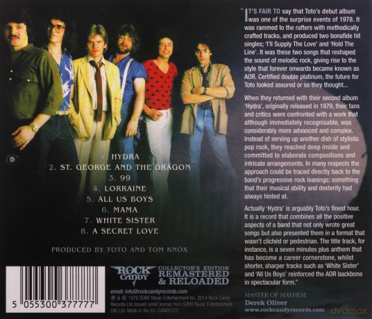 Toto: Hydra [CD]