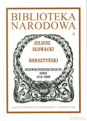 Horsztyński (twarda) - Juliusz Słowacki [KSIĄŻKA]