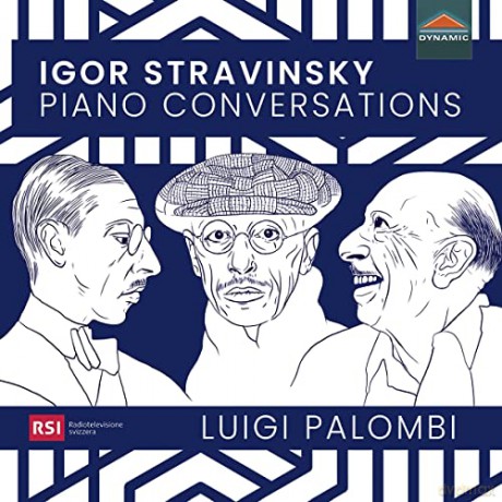 Luigi Palombi: Igor Stravinsky: Piano Conversations [CD]