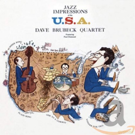 Dave Brubeck: Jazz Impressions Of The Usa + 2 Bonus Tracks [CD]