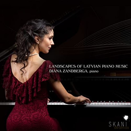 Diana Zandberga: Landscapes Of Latvian Piano Music [CD]