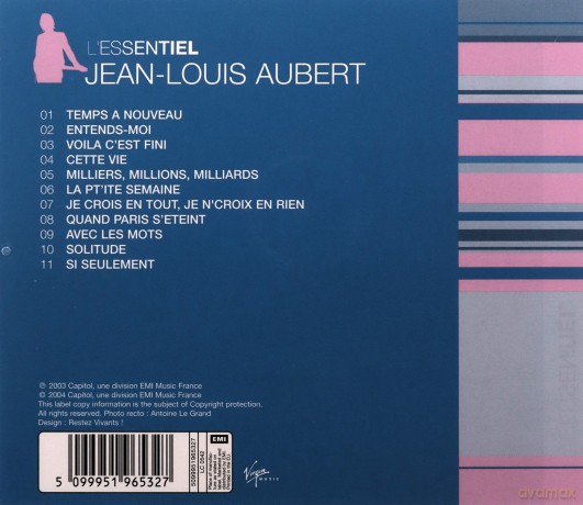 Jean Louis Aubert: LEssentiel Vol.1 [CD]