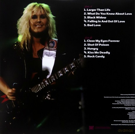 Lita Ford: Live And Deadly (Purple) [Winyl]
