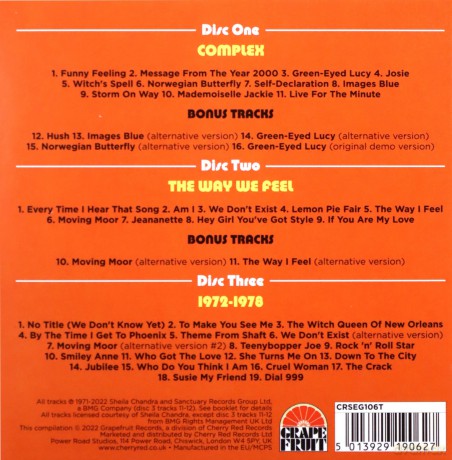 Complex: Live For The Minute: The Complex Anthology [3CD]
