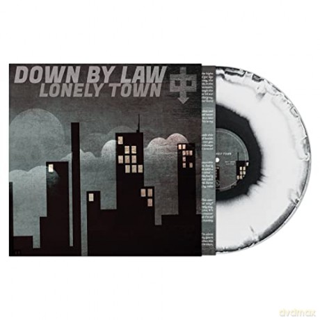 Down By Law: Lonely Town (Black/White Splatter) [Winyl]