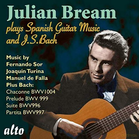 Julian Bream: More Spanish Guitar Favs / J S Bach Pieces [CD]