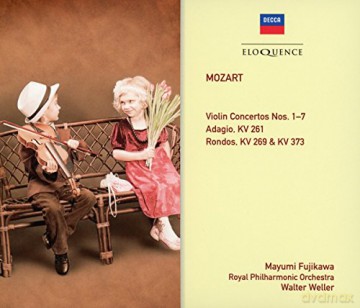 Mayumi Fujikawa Royal Philharmonic Orchestra Walter Weller: Mozart - Violin Concertos 1-7 [3CD]