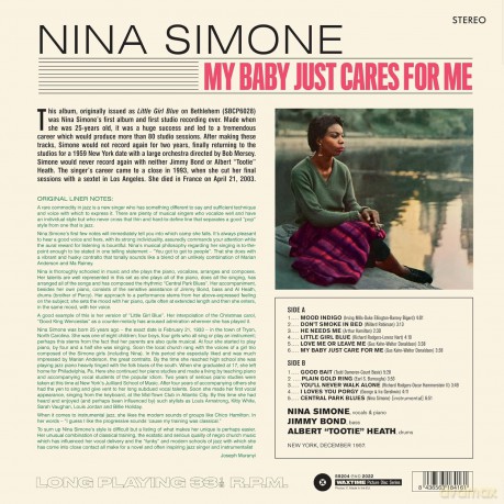 Nina Simone: My Baby Just Cares For Me (Picture) [Winyl]