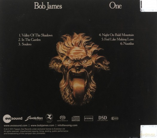 Bob James: One (2021 Remastered Sacd) [CD]