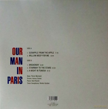 Dexter Gordon: Our Man In Paris (Clear) [Winyl]