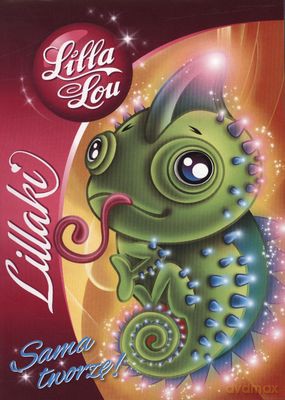 Lilla Lou Lillaki Kameleon A5 Książka Do Kolorowania [KSIĄŻKA]