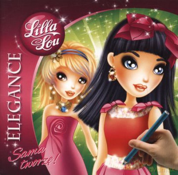 Lilla Lou Elegance Książka Do Kolorowania [KSIĄŻKA]