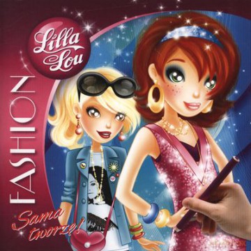 Lilla Lou Fashion Książka Do Kolorowania [KSIĄŻKA]