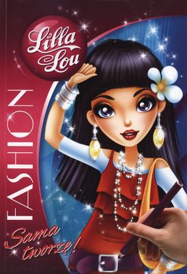 Lilla Lou Fashion A4 Książka Do Kolorowania [KSIĄŻKA]