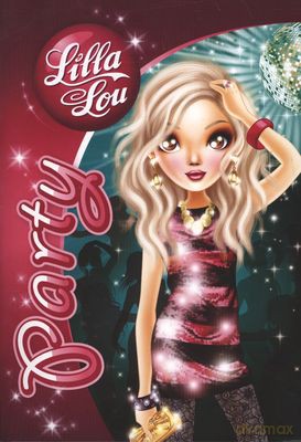 Lilla Lou Party A4 Książka Do Kolorowania [KSIĄŻKA]