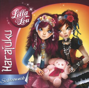 Lilla Lou Harajuku Szkicownik Książka Do Kolorowania [KSIĄŻKA]