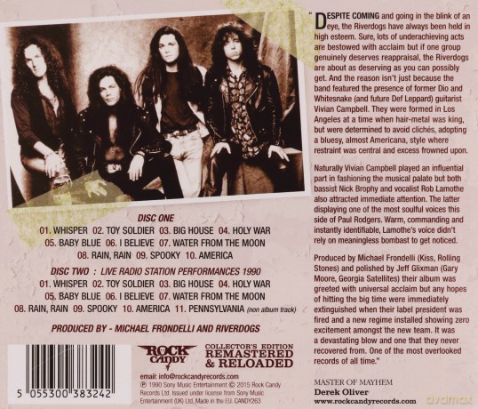 Riverdogs: Riverdogs [2CD]