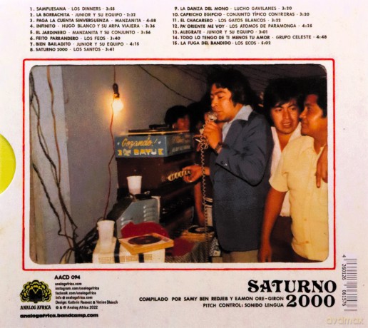 Saturno 2000 - La Rebajada De Los Sonideros 1962 - 1983 [CD]