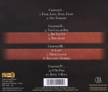 Red Burns Black: Set The Night Alive [CD]