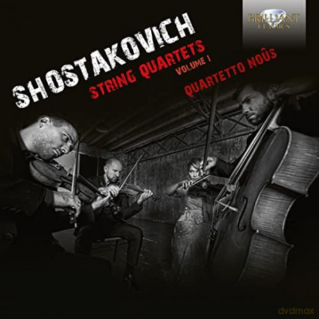 Quartetto Nous: Shostakovich: String Quartets Vol. 1 [2CD]
