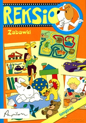 Reksio Zabawki Naklejki (broszurowa) [KSIĄŻKA]