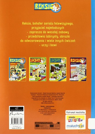 Reksio Zabawki Naklejki (broszurowa) [KSIĄŻKA]