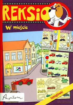 Reksio W Mieście Kolorwanka (broszurowa) [KSIĄŻKA]