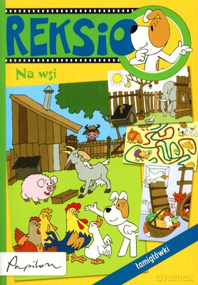 Reksio Na Wsi Kolorowanka (broszurowa) [KSIĄŻKA]