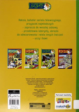 Reksio Na Wsi Kolorowanka (broszurowa) [KSIĄŻKA]